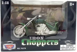 chopper-iron-custom-green-black-1-18-motormax