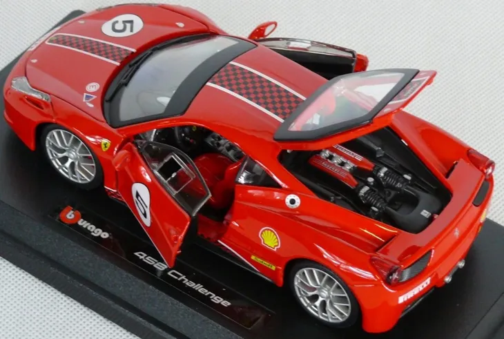 ferrari-458-challenge-5-red-model-bburago-26302-stan-nowy-marka-bburago