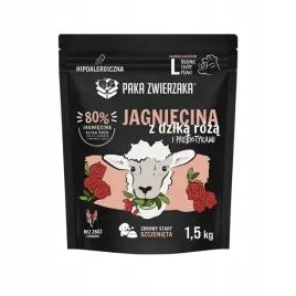 paka-zwierzaka-jagniecina-dzika-roza-karma-prebiotykami-szczeniat-l-15kg