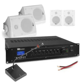 zestaw-bialych-glosnikow-nasciennych-4-x-4-bc40v-z-mikrofonem-konferencyjn