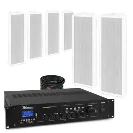 system-zewnetrznych-glosnikow-6-x-ocs3-30w-100v-ipx4-z-wzmacniaczem