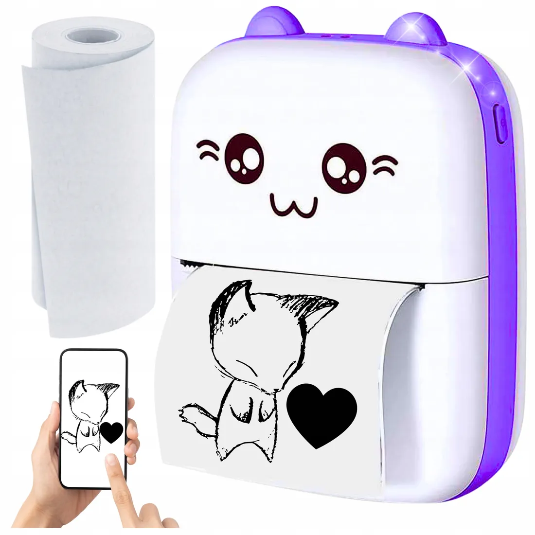 drukarka-termiczna-drukus-mini-drukarka-kotek-waga-z-opakowaniem-0-33-kg