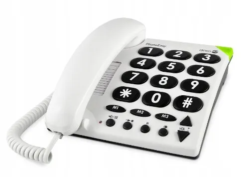 telefon-przewodowy-doro-311c-cechy-dodatkowe-mozliwosc-montazu-na-scianie-tryb-glosnomowiacy