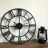 zegar-scienny-gockowiak-romain-czarny-50-cm-wysokosc-calkowita-50-cm