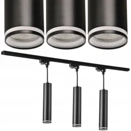 szynoprzewod-lampa-sufitowa-wiszaca-szyna-1m-3x-gu10-tuba-czarna-do-kuchni