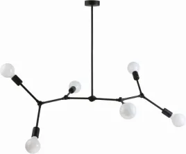 nowodvorski-zyrandol-twig-vi-e27-czarny