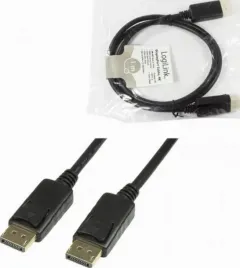 kabel-logilink-displayport-10m-ultra-hd-4k-60hz-pozlacane-koncowki
