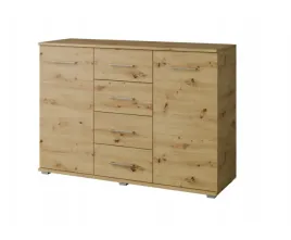komoda-z-szufladami-120cm-2d4s-biala-czarna-artisan-beton-sonoma-grafit-ero