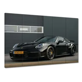 obrazy-225x160-czarne-porsche-samochod