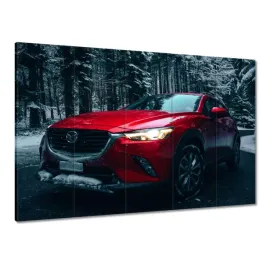 obrazy-225x160-czerwona-mazda-samochod