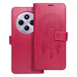 kabura-mezzo-book-do-xiaomi-redmi-14c-lapacz-snow-magenta