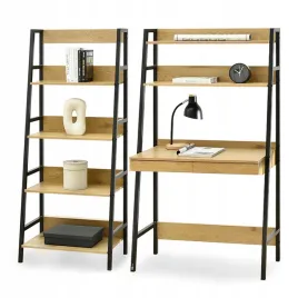 komplet-mebli-biurowych-regal-i-biurko-z-szufladami-berg-dab-czarny