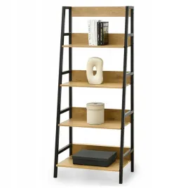 skandynawski-waski-regal-na-ksiazki-i-dekoracje-do-salonu-dab-berg-czarny