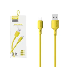kabel-usb-iphone-3a-somostel-zolty-3100mah-quick-charger-1-2m-sms-bp06-maca