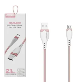 kabel-usb-micro-2-1a-somostel-rozowy-2100mah-quick-charger-1-2m-powerline-s