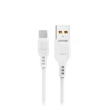 kabel-usb-micro-denmen-bialy-2-4a-1m-d01v