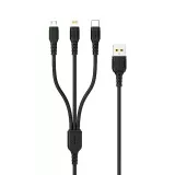 kabel-usb-3w1-denmen-2-4a-czarny-1m-d05e-typ-c-micro-iphone