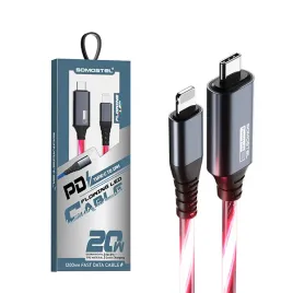 kabel-usb-iphone-do-typ-c-3-1a-somostel-led-czerwony-20w-quick-charger-qc