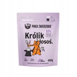paka-zwierzaka-krolik-losos-sucha-karma-dla-kota-bezzbozowa-hipo-m-400g