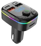 transmiter-bluetooth-samochodowy-ladowarka-usb-usb-c-glosnomowiacy-12-24v-waga-z-opakowaniem-0-5-kg