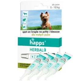 happs-herbal-krople-na-pchly-i-kleszcze-dla-psow-malych-5-10-kg-4-x-1-ml
