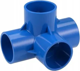 adapter-trojnik-4-kierunkowy-pcv-niebieski-do-zlacz-wodnych-40mm