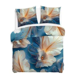 posciel-satynowa-premium-200x220-satynlove-12414-turkusowa-kwiaty
