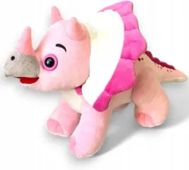 maskotka-przytulanka-zabawka-pluszowa-dla-dzieci-triceratops-rozowy-26-cm