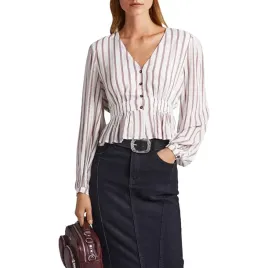 bluzka-damska-pepe-jeans-gema-biala-w-paski-przewiewna