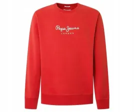 pepe-jeans-bluza-meska-czerwona-xxl-bez-kaptura-jakosc-premium-prezent