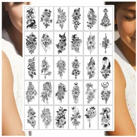 tatuaze-zmywalne-dla-dzieci-kwiaty-roze-przepiekne-or-mix-30-wzorow