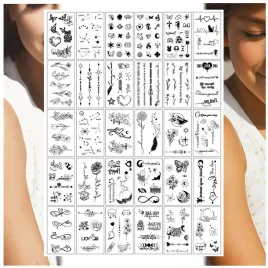 tatuaze-zmywalne-dla-dzieci-gwiazdy-kwiaty-serca-mix-30-wzorow