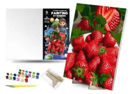 qbee-zestaw-do-malowania-sztuka-slodka-truskawka-5-elementow