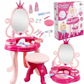 toaletka-stojaca-siedzisko-krzeslo-kosmetyki-puder-lokowka-lusterko-suszark