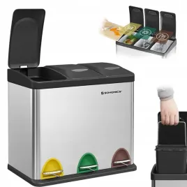 kosz-na-smieci-odpady-metalowy-3-komory-do-segregacji-recykling-24l-srebrny