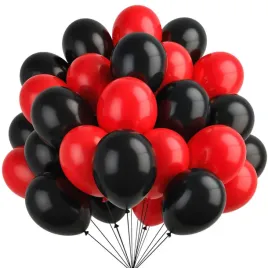 balony-halloween-classic-mix-czerwony-czarny-10-20-szt