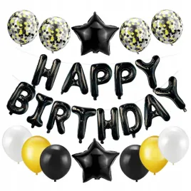 oro-party-zestaw-urodzinowych-dekoracji-balonowych-czarne-i-zlote-balony