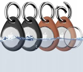 4xetui-case-na-lokalizator-apple-airtag-brelok-etui-ochronne-brazowe-czarne