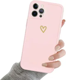 etui-iphone-12-pro-max-rozowe-zlote-serca-silikon-ochronne