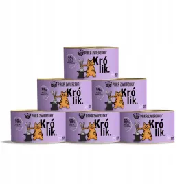 paka-zwierzaka-kot-monobialkowa-mokra-karma-dla-kota-krolik-zestaw-6x200g