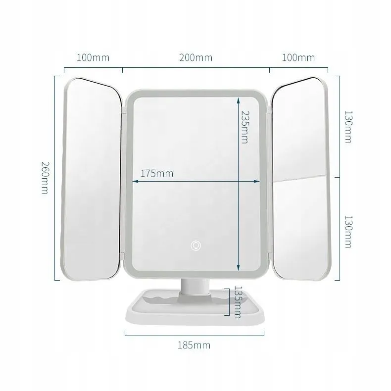 lusterko-stojace-bialy-arsa-go