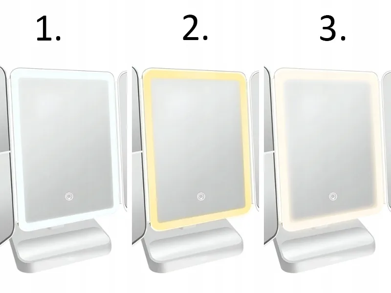 lusterko-stojace-bialy-arsa-go-stan-nowy