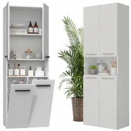 regal-szafka-lazienkowa-60cm-biala-2x-kosz-na-pranie-polki-stojaca