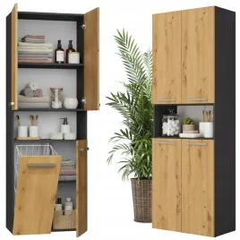 regal-lazienkowy-60cm-z-koszem-na-pranie-polki-antracyt-szafka-do-lazienki