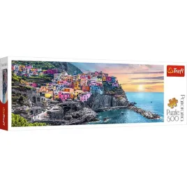 puzzle-panoramiczne-500-el-vernazza-o-zachodzie-slonca-wlochy-trefl