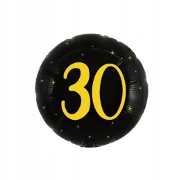 balon-foliowy-okragly-18cali-45-cm-30-urodziny-czarny