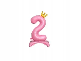 balon-foliowy-stojacy-cyfra-2-rozowa-z-korona-85-cm