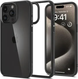 spigen-ultra-hybrid-iphone-15-pro-matte-black