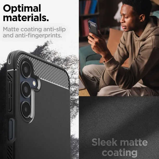 spigen-rugged-armor-galaxy-a16-4g-5g-matte-black-dedykowany-model-samsung-a16-stan-nowy