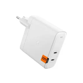 spigen-arcstation-pro-gan-1402-2-port-network-charger-140w-white